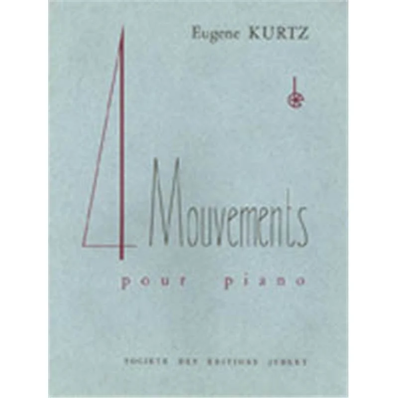 Kurtz Eugene - Mouvements (4) - Piano