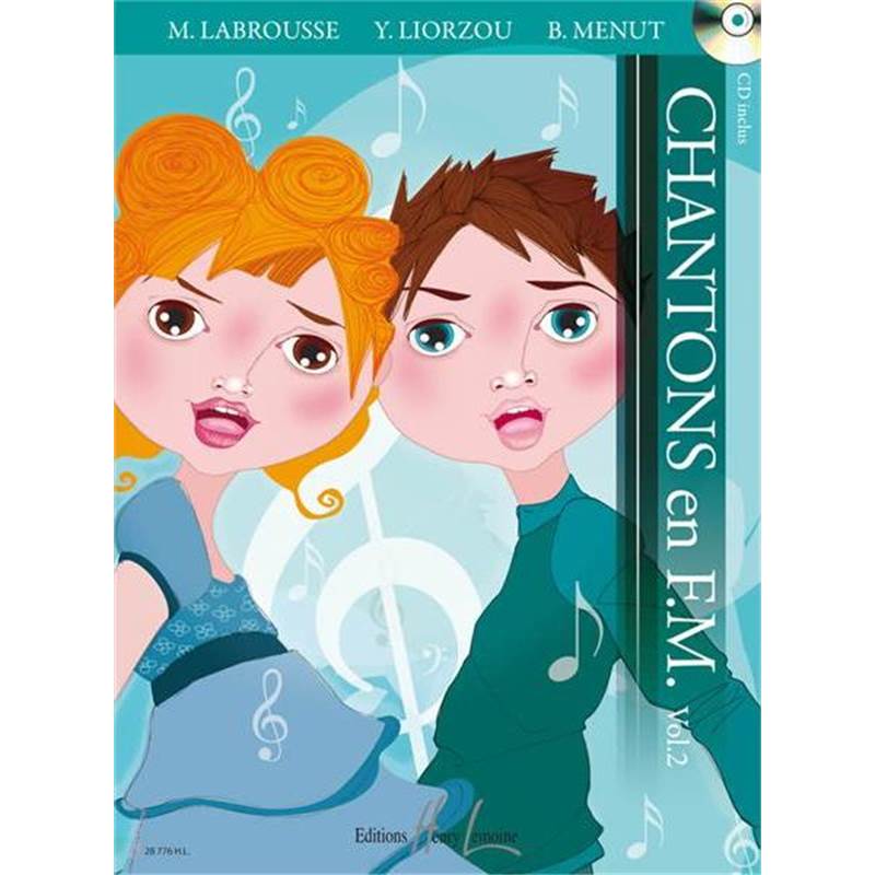 Labrousse M/Liorzou Y/menut B - Chantons en F.m. Vol.2 + Cd