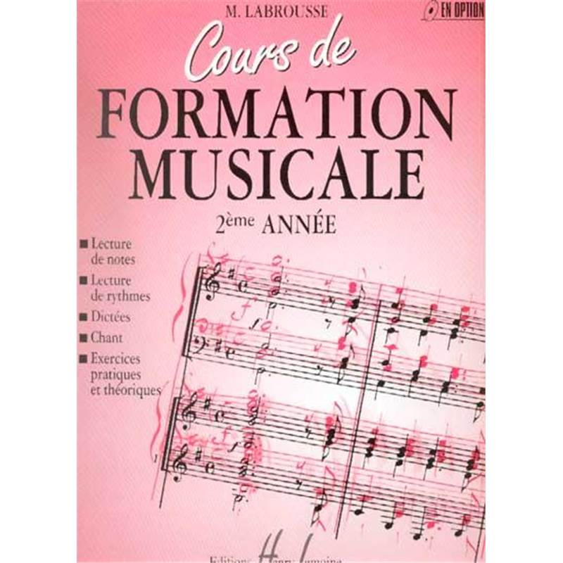 Labrousse Marguerite - Cours de Formation Musicale Vol.2