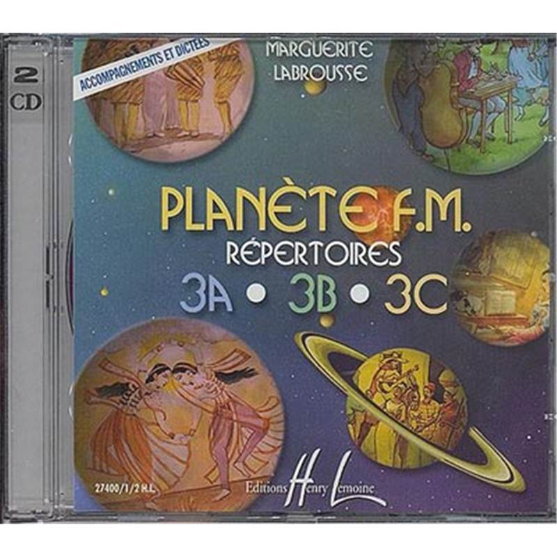 Labrousse Marguerite - Planete F.m. 3a 3b 3c Accompagnement Cd