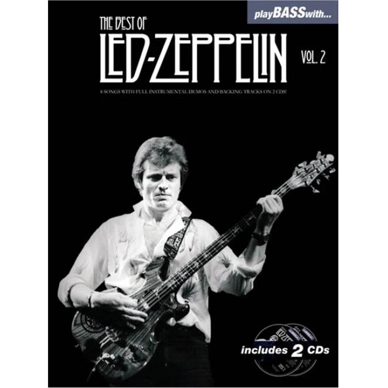 Led Zeppelin - Best Of Vol.2 Play Bass With + Cd