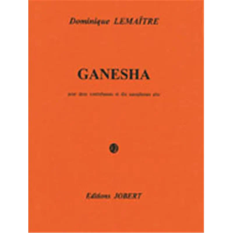 Lemaitre Dominique - Ganesha - 2 Contrebasses et 10 Saxophones Alto (conducteur)