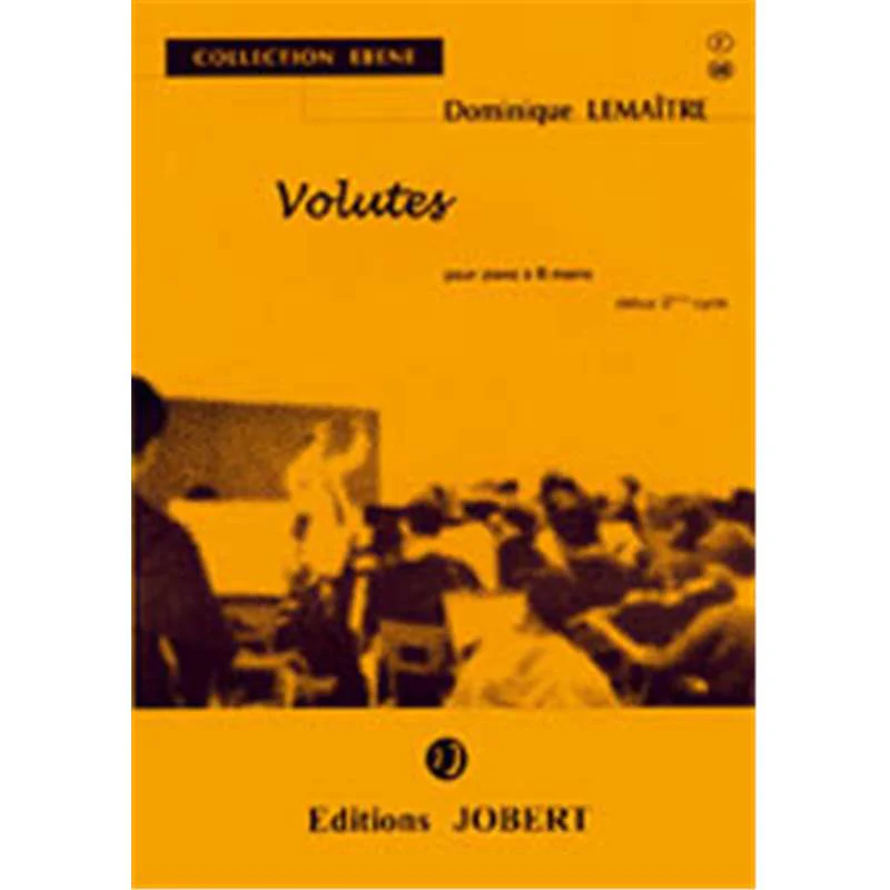 Lemaitre Dominique - Volutes - Piano A 8 Mains