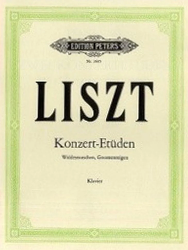 Liszt Franz - Deux Etudes de Concert - Piano