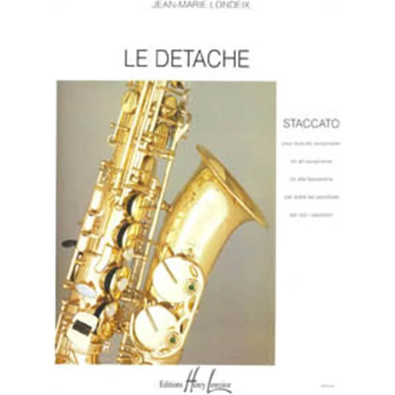 Londeix Jean-Marie - Detache (staccato) - Saxophone
