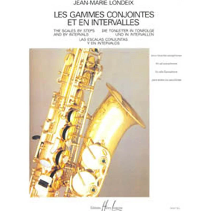 Londeix Jean-Marie - Gammes Conjointes et en Intervalles