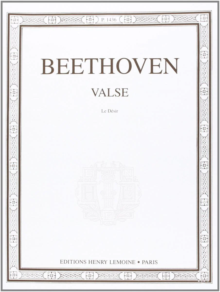 Ludwig Van Beethoven - Valse le Desir en la Bemol Maj. - Piano