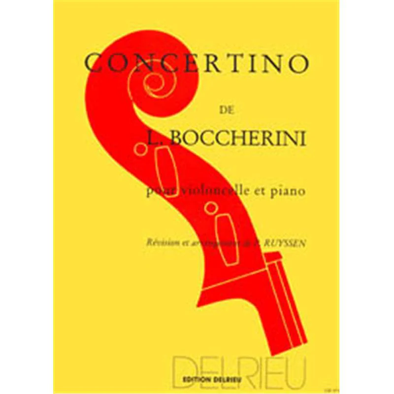 Luigi Boccherini - Concertino en Sol Maj. - Violoncelle et Piano