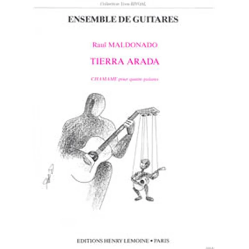 Maldonado Raul - Tierra Arada - 4 Guitares (conducteur et Parties)