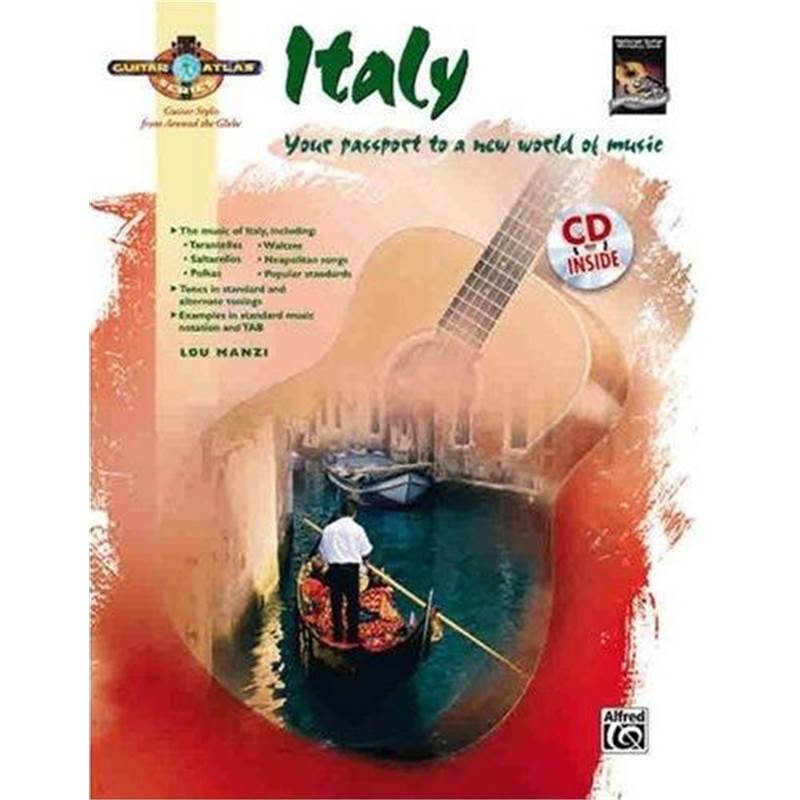 Manzi Lou - Guitar Atlas Italy Your Passport To A New World Of Music + Cd