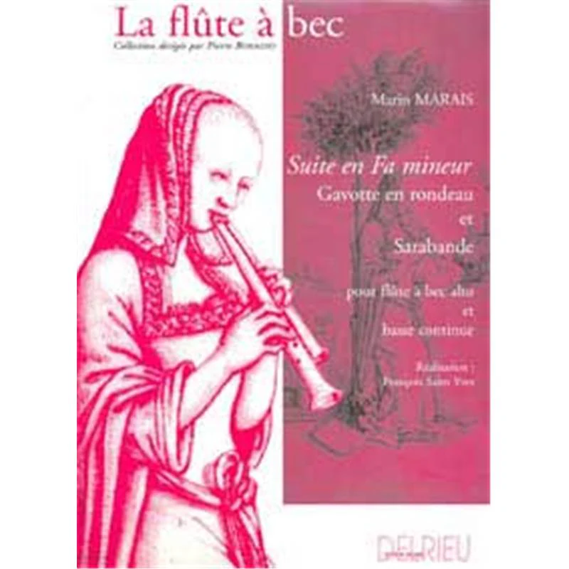 Marais Marin - Suite en Fa Min. - Flute A Bec Alto et Basse Continue