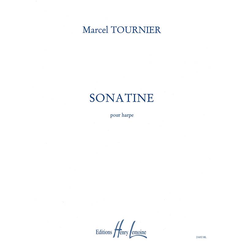 Marcel Tournier - Sonatine Op.30 - Harpe