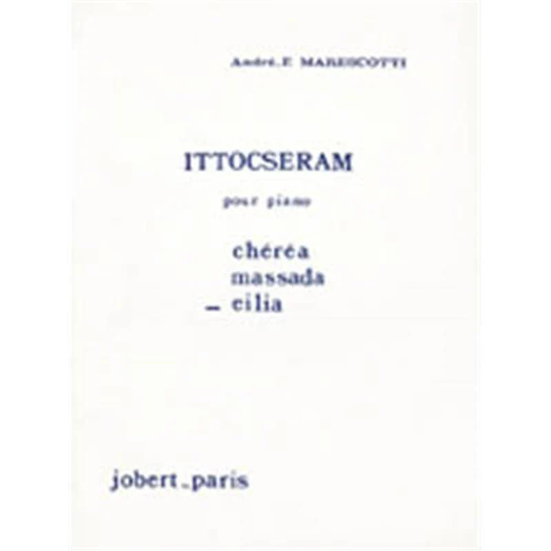 Marescotti Af - Ittocseram - Eilia - Piano