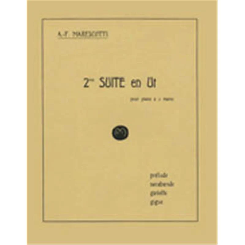 Marescotti Af - Suite N°2 en Ut - Piano