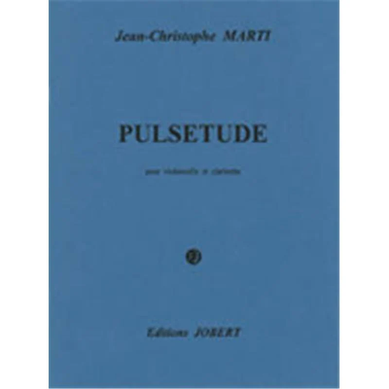 Marti Jc - Pulsetude - Clarinette et Violoncelle
