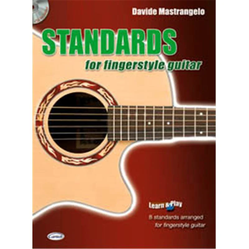 Mastrangelo Davide - Standards Fingerstyle Guitar Vol.1 + Cd …puisE