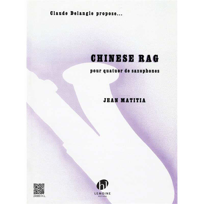 Matitia Jean - Chinese Rag - 4 Saxophones (conducteur et Parties)