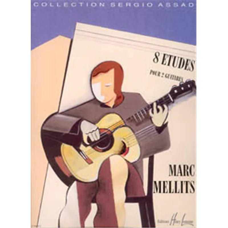 Mellits Marc - Etudes (8) - 2 Guitares