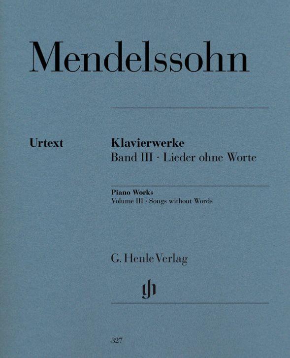 Mendelssohn Felix - Oeuvres pour Piano Vol.3 : Romances sans Paroles - Piano