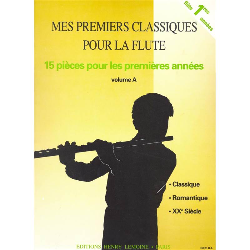 Mes Premiers Classiques A - Flute et Piano