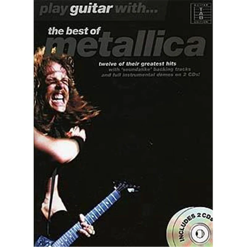 Metallica - Best Of Play Guitar With +2cd