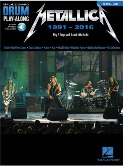 Metallica - Drum Playalong Vol.48 1991-2016 + Online Audio Access