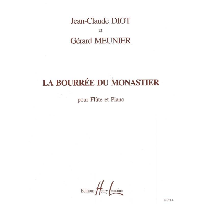 Meunier/Diot - la Bourree du Monastier - Flute et Piano