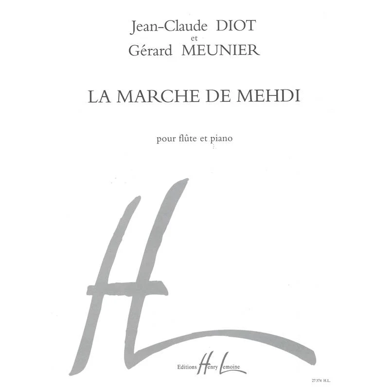 Meunier/Diot - Marche de Medhi - Flute et Piano