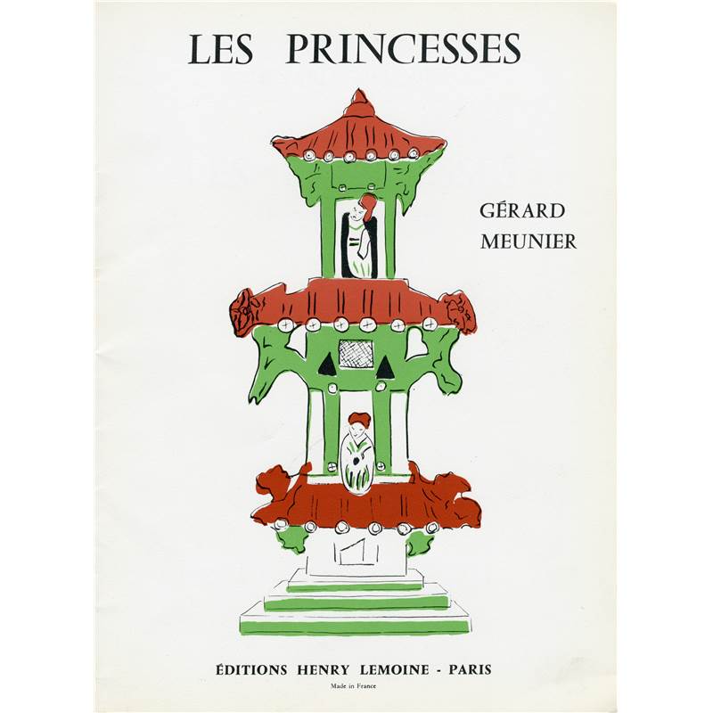 Meunier Gerard - les Princesses - Piano