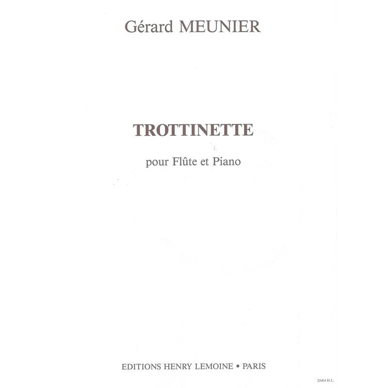 Meunier Gerard - Trottinette - Flute et Piano