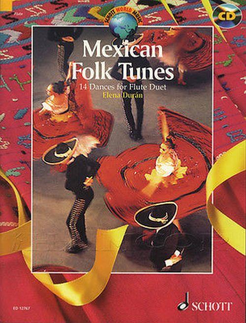 Mexican Folk Tunes (14 Danses Mexicaines) + Cd - Flutes (2)
