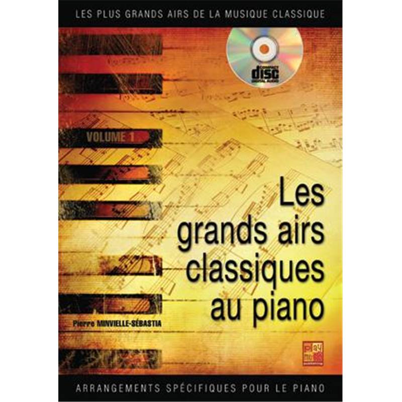 Minvielle Sebastia Pierre - Grands Airs Classique Au Piano + Cd
