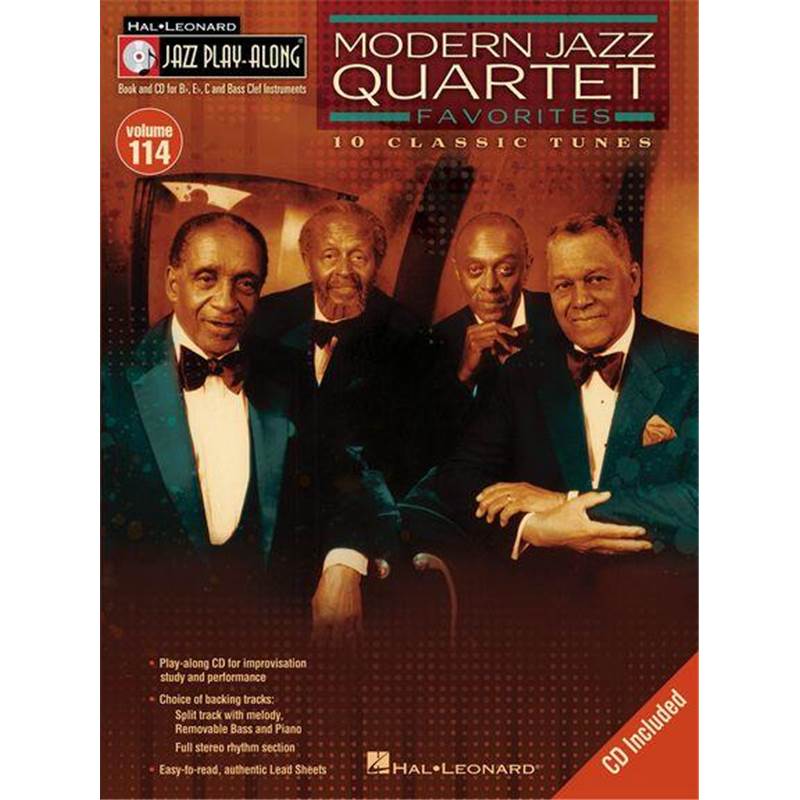 Modern Jazz Quartet - Jazz Play Along Vol.114 Modern Jazz Quartet Favorites + Cd