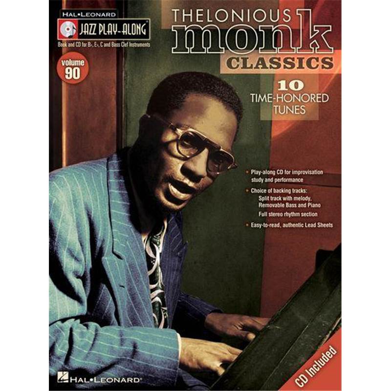 Monk Thelonious - Jazz Play Along Vol.090 + Cd