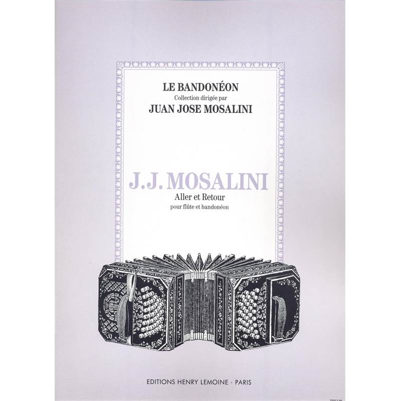 Mosalini Juan-jose - Aller et Retour - Flute et Bandoneon