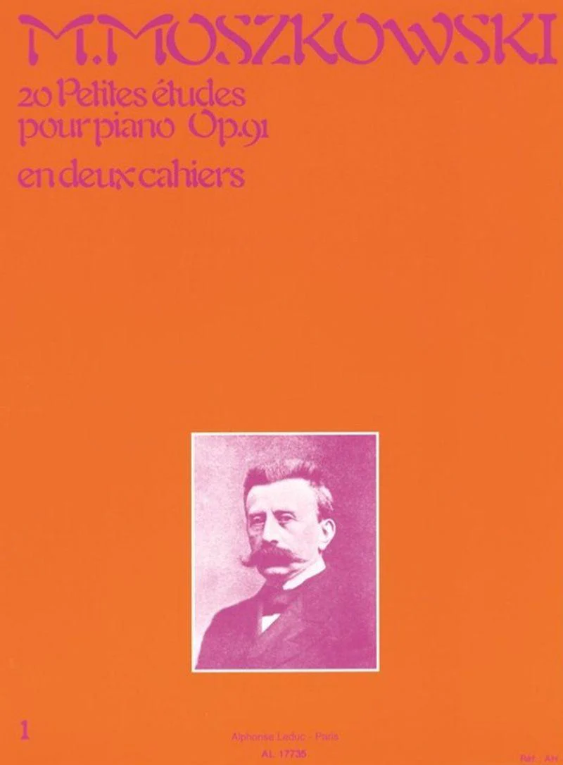 Moszkowski Moritz - 20 Petites Etudes Op.91 Vol.1 - Piano