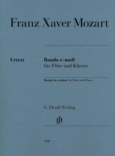 Mozart Franz Xaver - Rondo en Mi Mineur - Flute et Piano