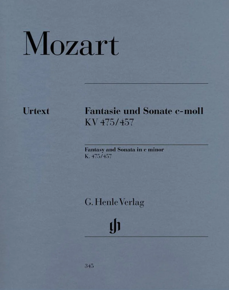 Mozart W.A. - Fantaise et Sonate en Do Mineur Kv475/457 - Piano