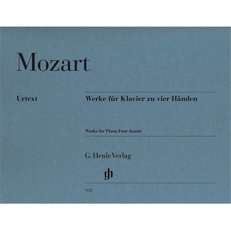 Mozart W.A. - Oeuvres pour Piano 4 Mains