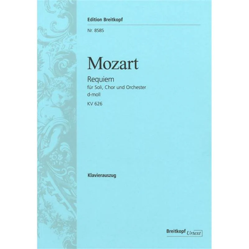 Mozart W.A. - Requiem Kv626 Re Min Chant(satb)/piano