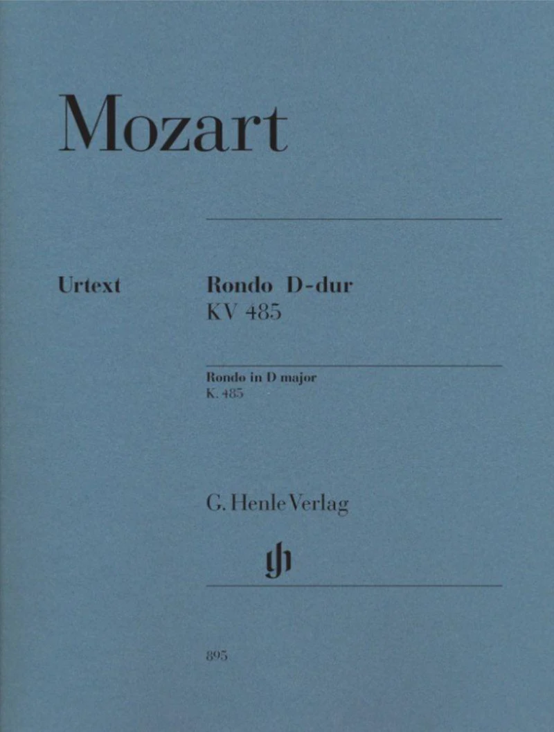 Mozart W.A. - Rondo Kv485 en Re Majeur - Piano