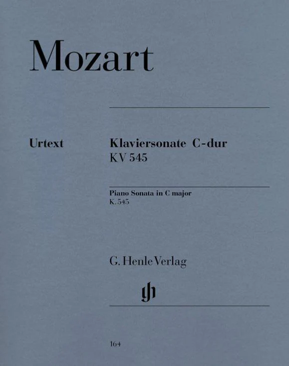 Mozart W.A. - Sonate K545 Do Maj. (dite Sonate Facile) - Piano