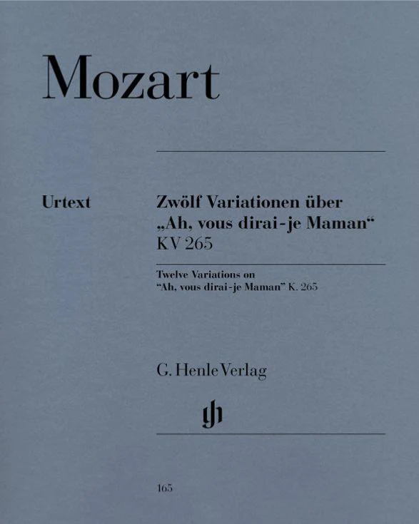 Mozart W.A. - Variations (12) Ah Vous Dirai-maman Kv265 (300e) - Piano