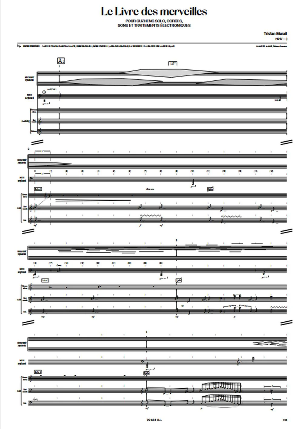Murail Tristan - Le livre des merveilles - Conducteur - Image 2
