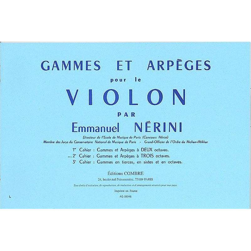 Nerini Emile - Gammes et Arpeges Vol.2