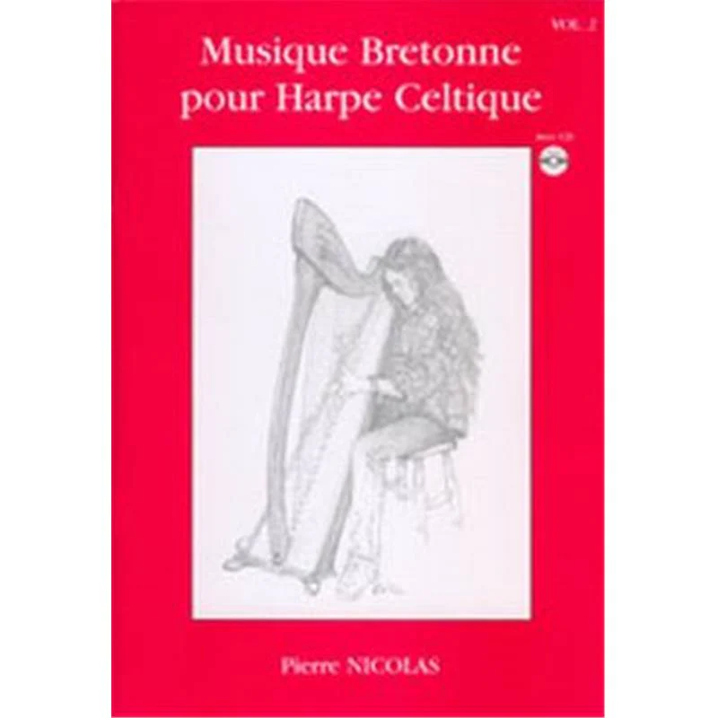Nicolas Pierre - Musique Bretonne pour Harpe Celtique Vol.2 + Cd