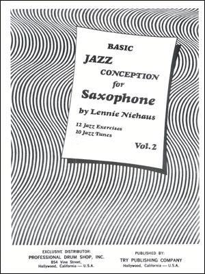 Niehaus Lennie - Jazz Concept.sax Basic Vol 2 + Cd