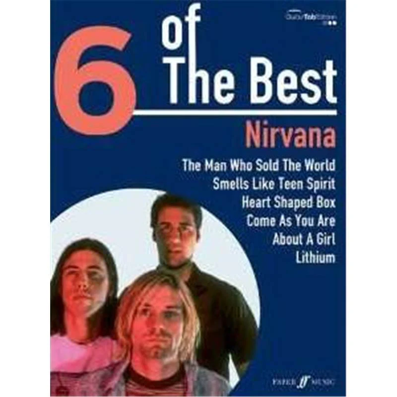Nirvana - 6 Of The Best Guitar Tab.