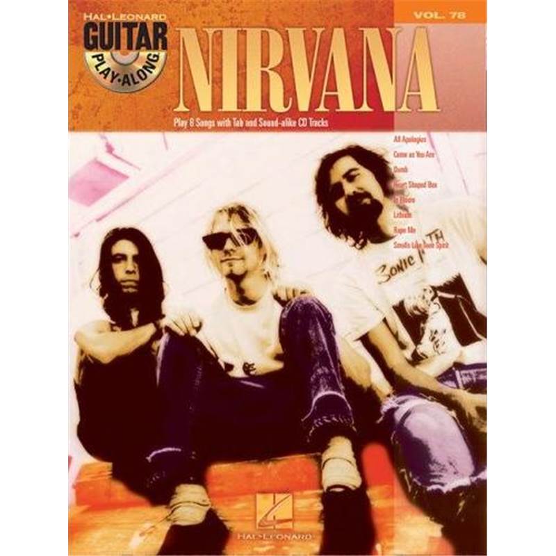 Nirvana - Guitar Play Along Vol.078 + Cd