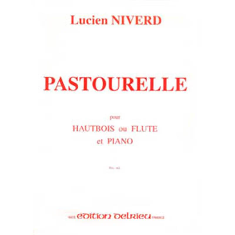Niverd Lucien - Pastourelle - Flute ou Hautbois et Piano